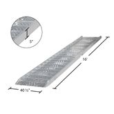 01-37-192-06-WALK-P 16 L x 405 W HD Ramps Aluminum Punch Plate Walk Ramp Plate End - 1000 lb Cap 6