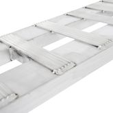 02-12-072-046-S 6 L X 12 W HD Ramps Aluminum Car Trailer Ramps HookPlate Hybrid End Stub Foot - 2500 lb Per Axle 2