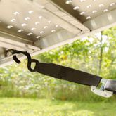 02-37-120-06-WALK-P 10 L x 405 W HD Ramps Aluminum Punch Plate Walk Ramp Plate End - 1750 lb Cap 5