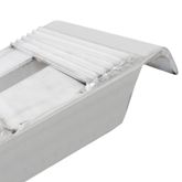 03-12-060-04-S 5 L X 12 W HD Ramps Aluminum Car Trailer Ramps Hook End Stub Foot - 3000 lb Per Axle 3