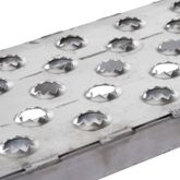 03-12-060-046-SP 5 L X 12 W HD Ramps EZ Traction Aluminum Car Trailer Ramp Hook  Plate Hybrid End Stub Foot - 3000 lb Per Axle 2