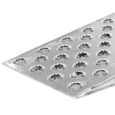 05-15-094-04-P 7 10 L X 15 W HD Ramps EZ Traction Aluminum Car Trailer Ramps Hook End Knife Foot - 5000 lb Per Axle 6