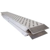 05-15-094-06-P 7 10 L X 15 W HD Ramps EZ Traction Aluminum Car Trailer Ramps Plate End Knife Foot - 5000 lb Per Axle 4