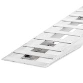 05-16-144-04 12 L X 16 W HD Ramps Aluminum Car Trailer Ramps Hook End Knife Foot - 5000 lb Per Axle 6