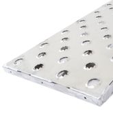 05-18-096-04-SP 8 L X 18 W HD Ramps EZ Traction Aluminum Car Trailer Ramps Hook End Stub Foot - 5000 lb Per Axle 4