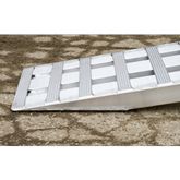 05-20-240-02-06M-High-REV1 Aluminum Modular Truck Trailer Ramp System for Dry Van with 2-Piece Support Stands - 5000 lb per axle Capacity 5
