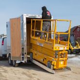 05-34-096-06C-P 8 L x 37 W HD Ramps Scissor Lift Ramp Plate End - 5000 lb per Axle 1