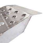 05-TTRAMP-FLAT-PP HD Ramps EZ Traction Aluminum Car Trailer Ramps Plate End Knife Foot - 5000 lb Per Axle 1