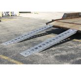 05-TTRAMP-HOOK HD Ramps Aluminum Car Trailer Ramps Hook End - 5000 lb Per Axle 5