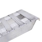 07-15-090-04 7 6 L X 15 W HD Ramps Aluminum Car Trailer Ramps Hook End Knife Foot - 7000 lb Per Axle 3