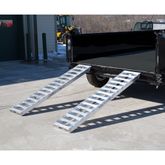08-15-072-05-S 6 L x 15 W HD Ramps Heavy Equipment Ramps Hook End Stub Foot - 8000 lb per Axle 4