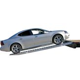 08-16-168-02 14 L X 16 W HD Ramps Aluminum Car Trailer Ramps Pin-On End Knife Foot - 8000 lb Per Axle 2