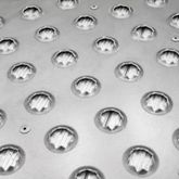 08-36-036-06-TS4 36 x 36 HD Ramps Punch Plate Aluminum Shipping Container Ramps - 8000 lb Cap 7