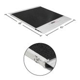 08-45-048-06-Grit 48 x 45 HD Ramps Grit-Coat Aluminum Shipping Container Ramps - 8000 lb Cap 4