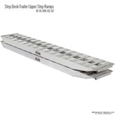 10-16-096-02-02 8 L x 16 W HD Ramps x 4-14 H HD Ramps Aluminum Ramps Pin-On End Pin-On Foot - 10000 lb per Axle 2