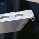 10-16-120-02-S 10 L x 16 W HD Ramps Heavy Equipment Ramps Pin-On End Stub Foot - 10000 lb per Axle 2