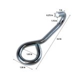 1003-100 1 Single J-Hook 1
