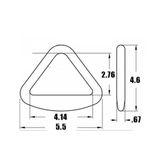 1026 4 Delta Ring - WLL 6670 lb 1