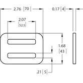 1105 2 Webbing Adjuster 1
