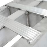 12-14-072-05-S 6 L x 14 W HD Ramps Heavy Equipment Ramps Hook End Stub Foot - 12000 lb per Axle 3