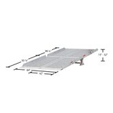 15-84-184-06-MYR 84 W Aluminum Portable Modular Mini Yard Ramp System  25000 lb Cap 2