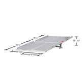 18-101-184-06-MYR 84 W Aluminum Portable Modular Mini Yard Ramp System  30000 lb Cap 2