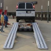 20-16-192-02-02M 16 L x 16 W HD Ramps Modular Step Deck Trailer Ramp System - 20000 lb Weight Cap 3