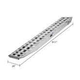 20-20-120-02-02 10 L x 20 W HD Ramps Heavy Equipment Ramps Pin-On End Pin-On Foot - 20000 lb per Axle 1