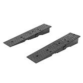 20CR24911 Guardian Rubber Dual Wedge Shipping Container Ramps - 49 x 11