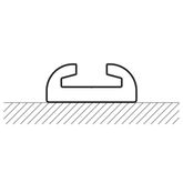 210072 6 VersaTie Surface-Mounted Track with Contour Edge Series 1 3