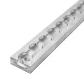 220024-DC 2 VersaTie Recess-Mounted Track with Square Edge Series 2 - Pre-Drilled 1