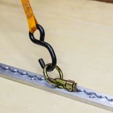 220024-DC 2 VersaTie Recess-Mounted Track with Square Edge Series 2 - Pre-Drilled 2