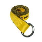 220693Y 2 x 6 Lasso Strap With Round Ring - Yellow 1