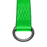 220893HF 2 x 8 Lasso Strap With Round Ring - High Visibility Green 2