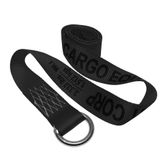 221093B 2 x 10 Lasso Strap With Round Ring - Black