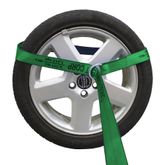 221293F 2 x 12 Lasso Strap With Round Ring - Green 3