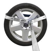 221293N 2 x 12 Lasso Strap With Round Ring - White 3