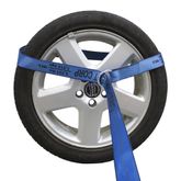 221493BL 2 x 14 Lasso Strap With Round Ring - Blue 3