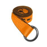 221493O 2 x 14 Lasso Strap With Round Ring - Orange 1