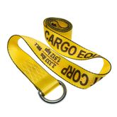 221493Y 2 x 14 Lasso Strap With Round Ring - Yellow
