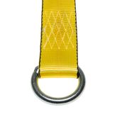 221493Y 2 x 14 Lasso Strap With Round Ring - Yellow 2