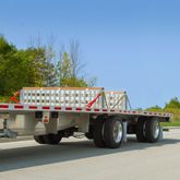 23-18-192-02-02-MLL-2 8 L x 18 W HD Ramps 2 Bunk Load Leveler  4 Ramp System for 18 H HD Ramps Step Deck Trailers - 23500 lb Cap 4