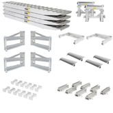 23-20-192-02-02-MLL-4-KIT 8 L x 20 W HD Ramps 4 Bunk Load Leveler  4 Ramp Master Kit for 20 H HD Ramps Step Deck Trailers - 23500 lb Cap