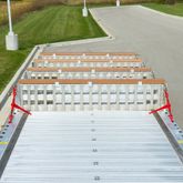 23-20-192-02-02-MLL-4 8 L x 20 W HD Ramps 4 Bunk Load Leveler  4 Ramp System for 20 H HD Ramps Step Deck Trailers - 23500 lb Cap 5