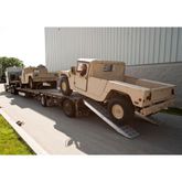 23-24-096-02-02-MLL-2 8 L x 18 W 2 Bunk Load Leveler  2 Ramp System for 24 H Step Deck Trailers - 23500 lb Capacity 2