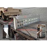 23-24-096-02-02-MLL-2 8 L x 18 W 2 Bunk Load Leveler  2 Ramp System for 24 H Step Deck Trailers - 23500 lb Capacity 5