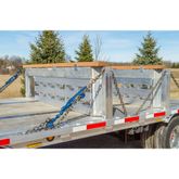 23-26-096-02-02-MLL-2 8 L x 20 W HD Ramps 2 Bunk Load Leveler  2 Ramp System for 26 H HD Ramps Step Deck Trailers - 23500 lb Cap 3
