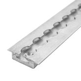 240072-DC 6 VersaTie Recess-Mounted Track with Flanged Edge Series 4 - Pre-Drilled 1