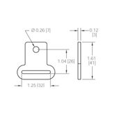 34109-5 1 Mounting Plate - 335 lb WLL 1