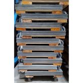 345 32 x 18 Chicago Style Rubber-Capped Furniture Dolly w35 Casters 1
